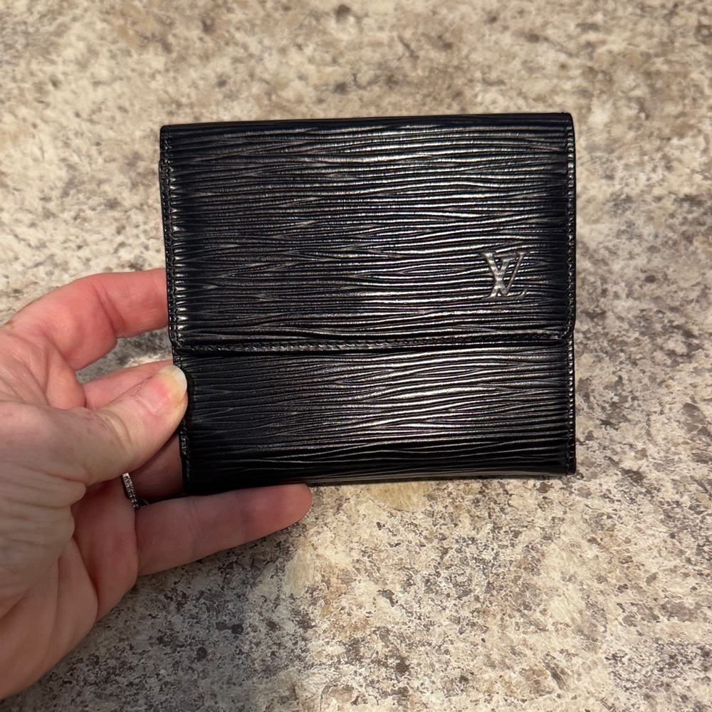 Louis Vuitton Textured Epi Compact Wallet